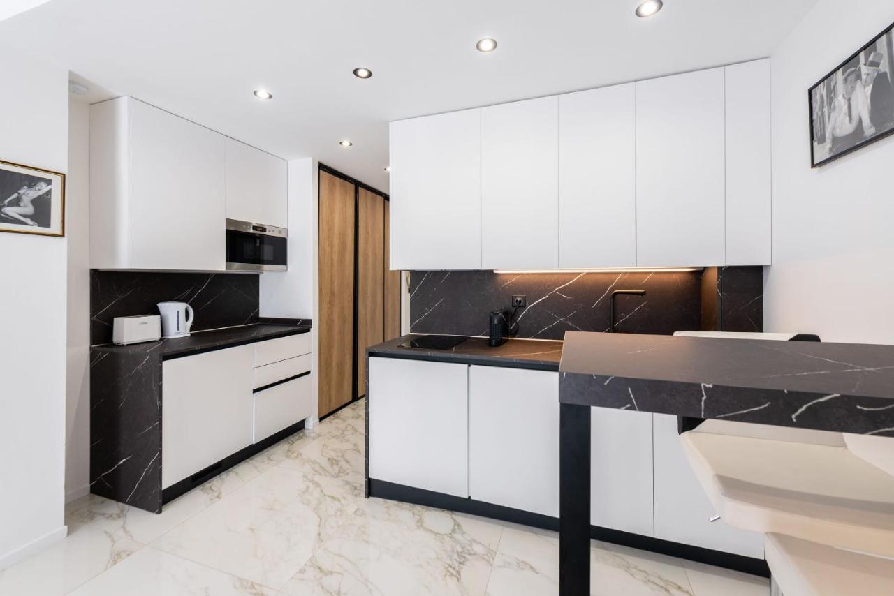 Large Studio - 50M Cannes Beach - Terrace Sea View 外观 照片