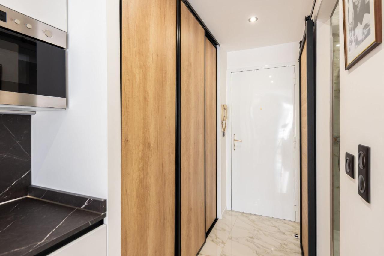 Large Studio - 50M Cannes Beach - Terrace Sea View 外观 照片